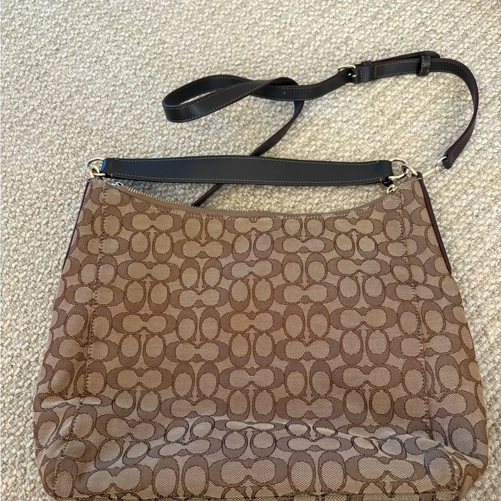Coach Tan Signature Bag and Wallet - Picture 3 of 7